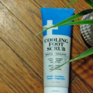 Dr.foot cooling foot scrub.